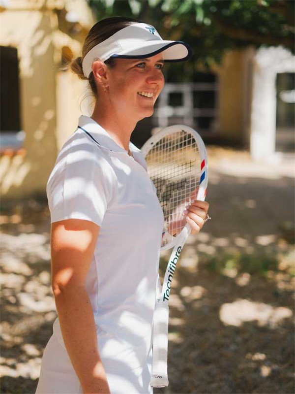 Tecnifibre ženska majica Team Tech Polo White