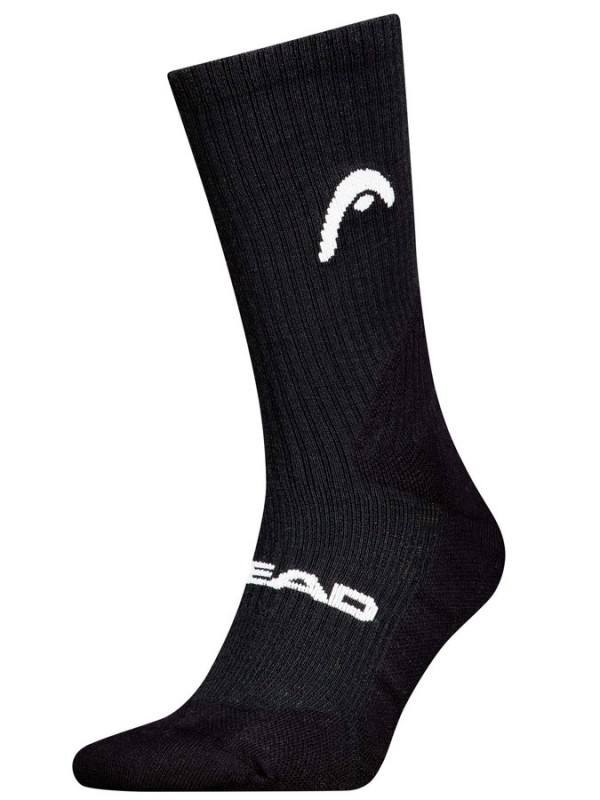 Nogavice Head Performance Crew black