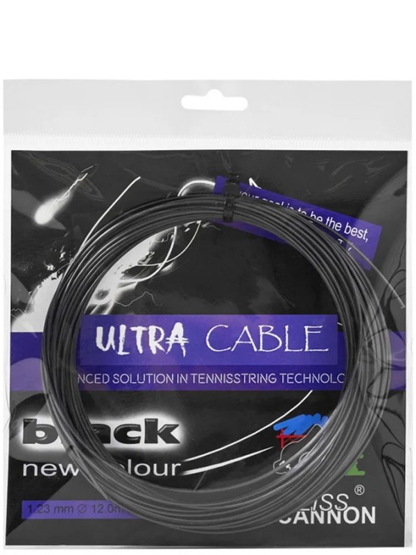Tenis Struna Weiss Cannon Ultra Cable Black