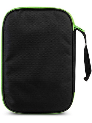 Ovitek za namizno teniški lopar GEWO Single cover Stripes Lime